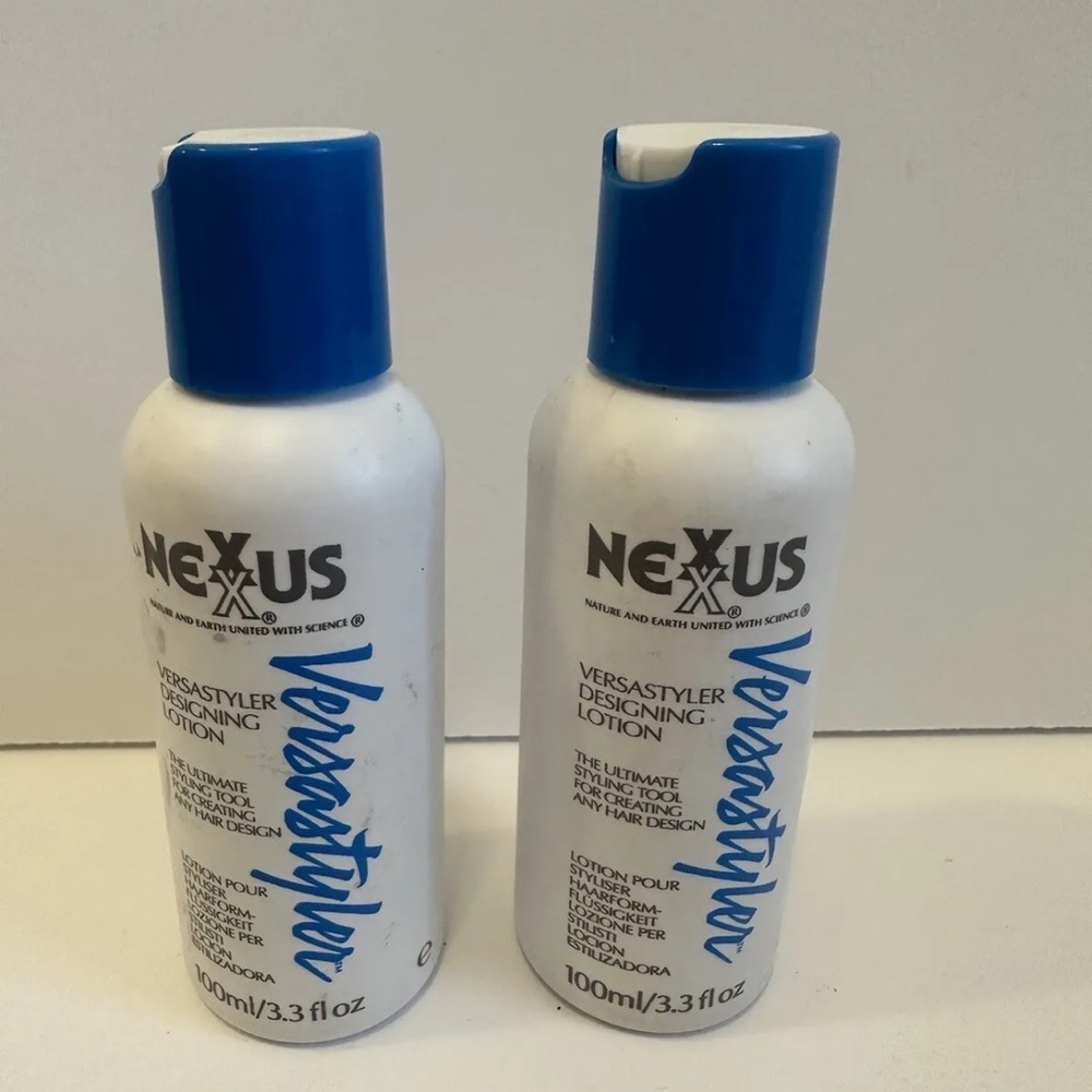 2 X Nexxus Versastyler Artistic Designing Lotion 3.3 Oz Each Original Formula